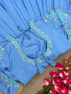 Nsr 783 Cotton Silk Heavy Embroidery Anarkali Readymade Suits